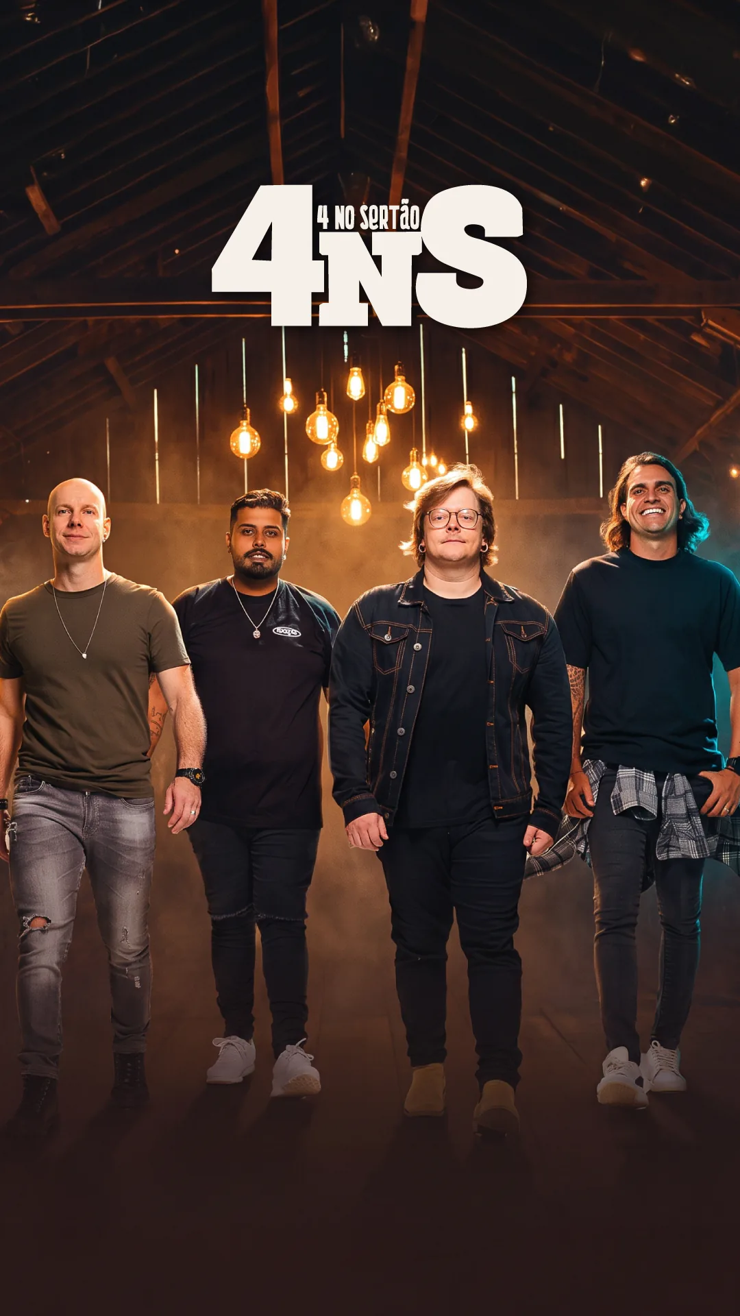 Banda 4NS, 4 no Sertão, no São Pedro Farm Festival